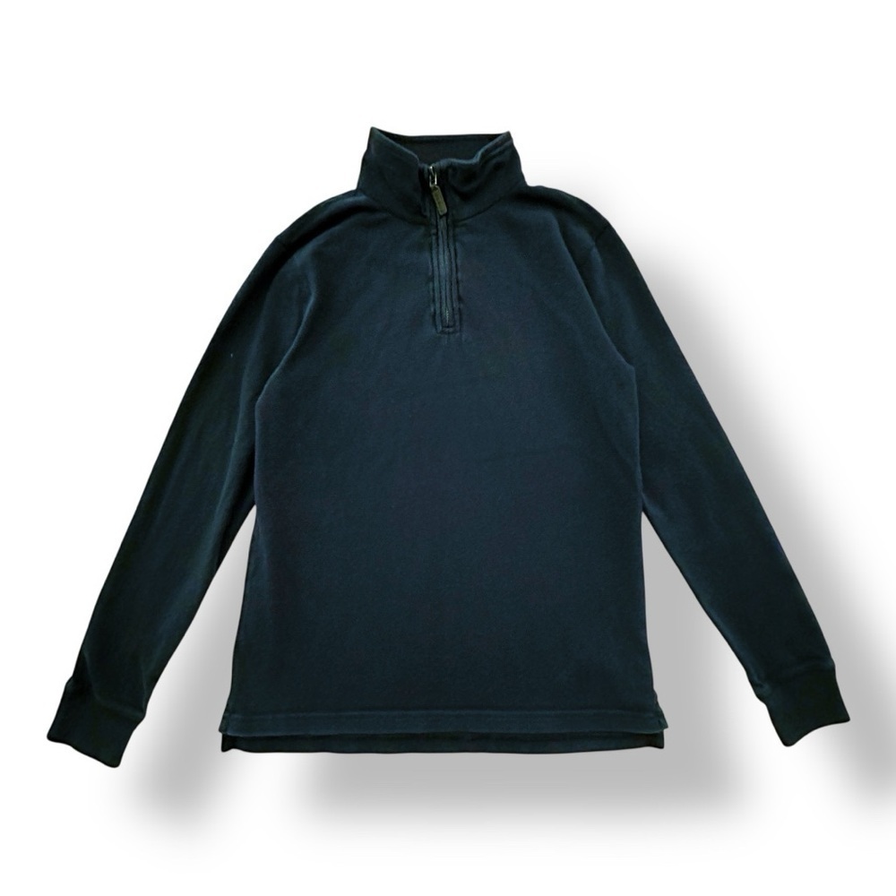 Crewcuts | Navy Quarter Zip Pullover (12) 💙